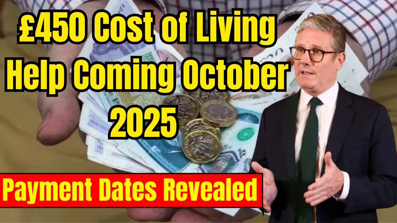 450 cost of living payment 2025