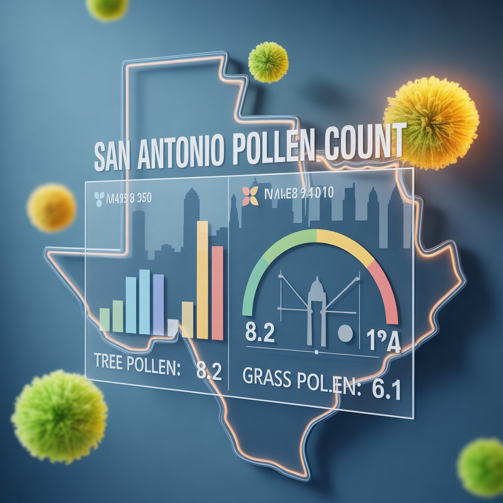 Pollen Count San Antonio: Daily Forecast, Allergy Guide, and Health Tips pollen count San Antonio